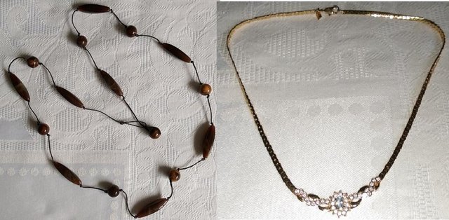 Preview of the first image of Vintage Costume Jewellery Necklaces & Chains.