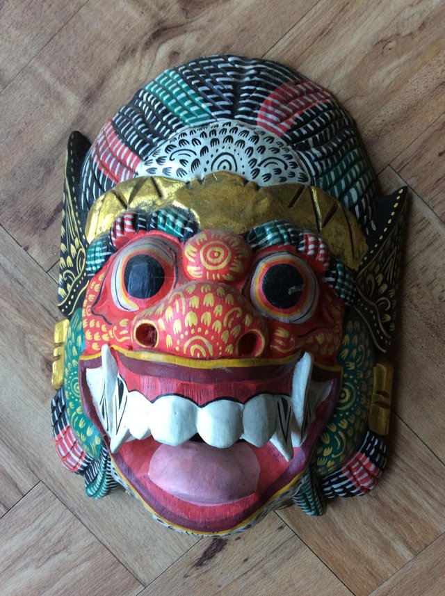 Image 2 of Two fabulous masks from Thailand