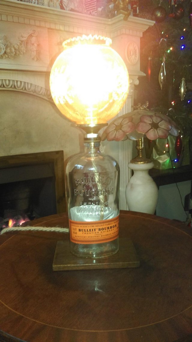 Image 4 of Bulleit Bourbon 'one off' Table Lamp