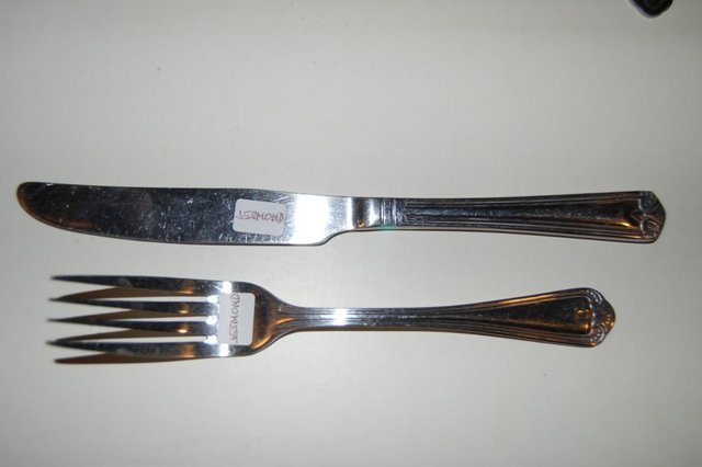 Image 4 of Olympia Stainless Cutlery, Bead, Dubarry, Jesmond, Kings VGC
