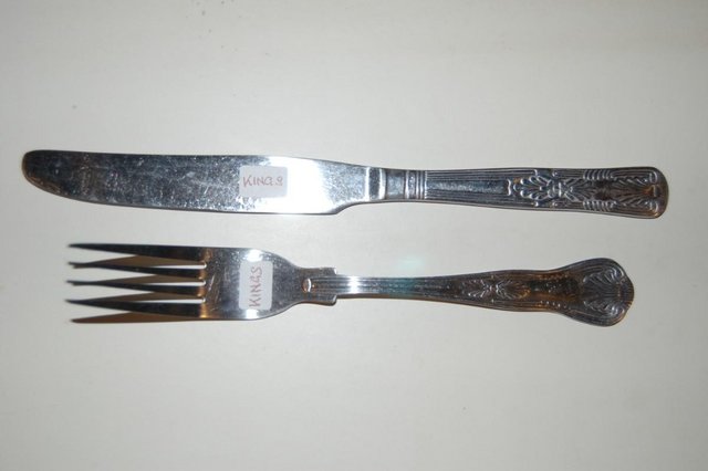 Image 5 of Olympia Stainless Cutlery, Bead, Dubarry, Jesmond, Kings VGC