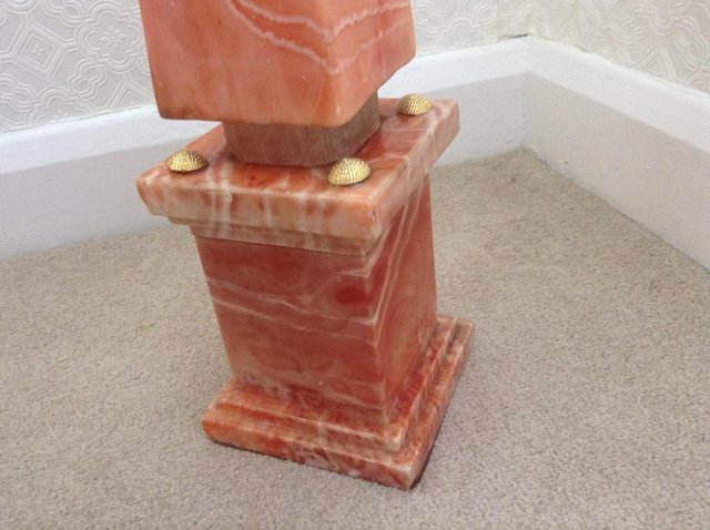 Image 3 of Antique Marble Plant Stand, unique, bespoke