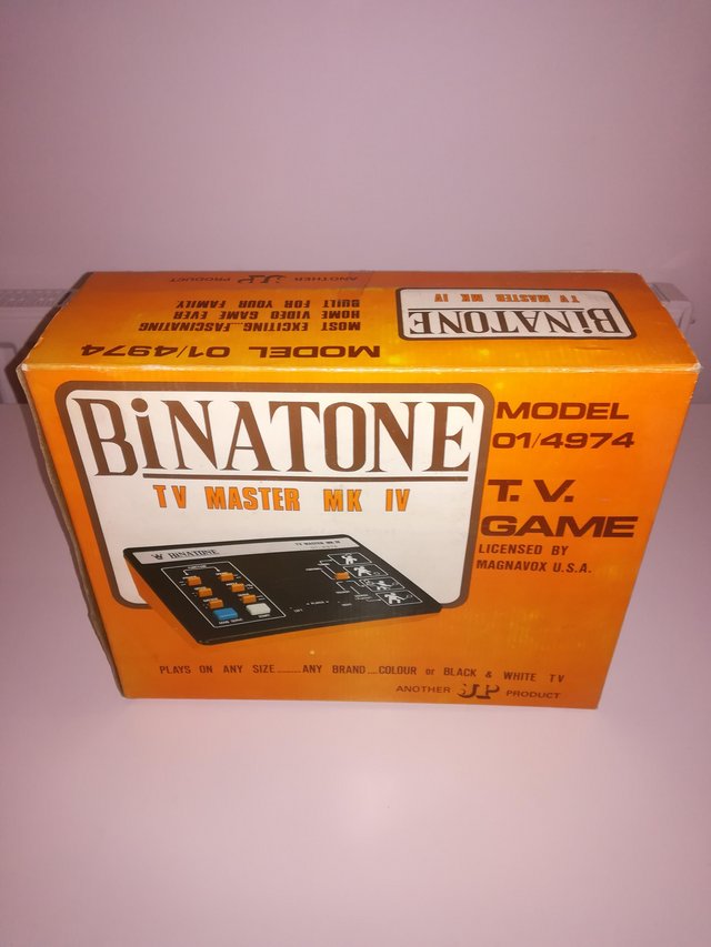 Image 2 of Vintage binatone TV master Pong game