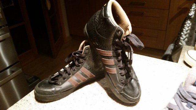 Image 2 of Adidas Size 6.5 leather ankle boot