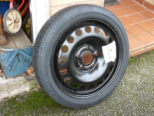 Image 2 of Vauxhall Astra/vectra/insignia new spacesaver spare wheel