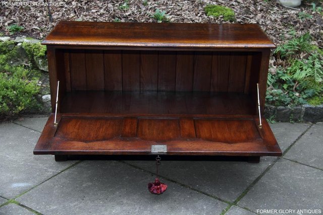 Image 34 of TITCHMARSH AND GOODWIN OAK BLANKET TOY BOX RUG DOWER CHEST