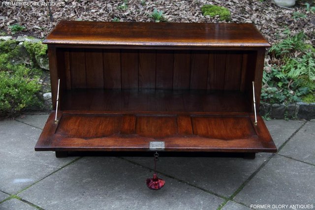 Image 48 of TITCHMARSH AND GOODWIN OAK BLANKET TOY BOX RUG DOWER CHEST