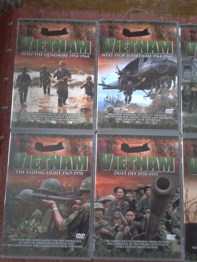 Image 3 of A set of 8 x Vietnam war DVD's, Excellent condition