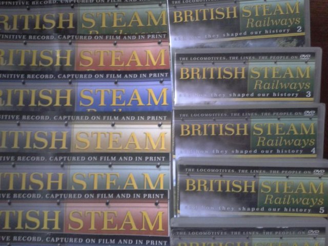 Image 2 of 9 Steam train DVD's and magazines in good condition