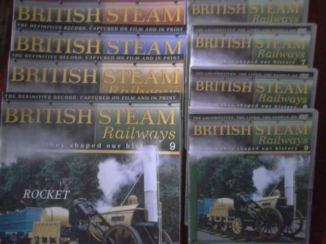 Image 3 of 9 Steam train DVD's and magazines in good condition