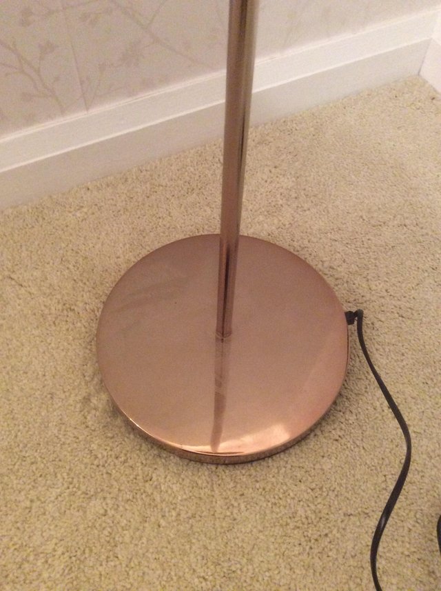 Preview of the first image of Standard lamp uplighter with dimmer.