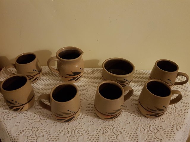 Image 2 of Welsh stoneware pottery set