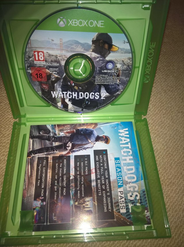 Preview of the first image of xbox one games-AC Origins/watchdogs2/Titanfall 2/Forza 3.