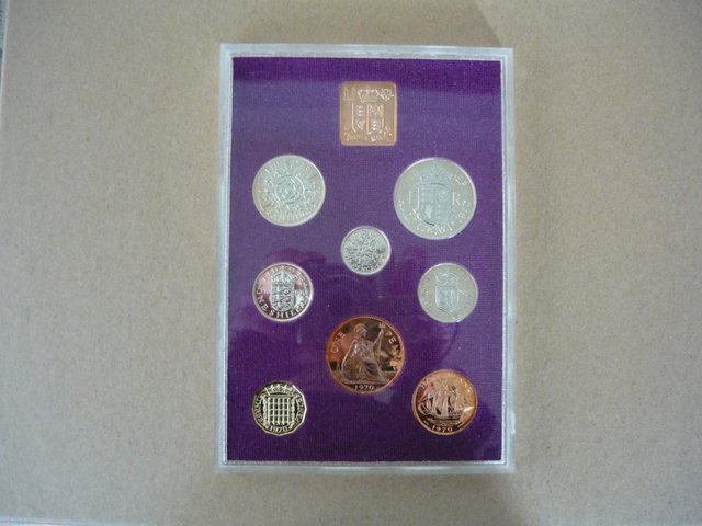 Preview of the first image of 1970   PRE DECIMAL PROOF SETS.