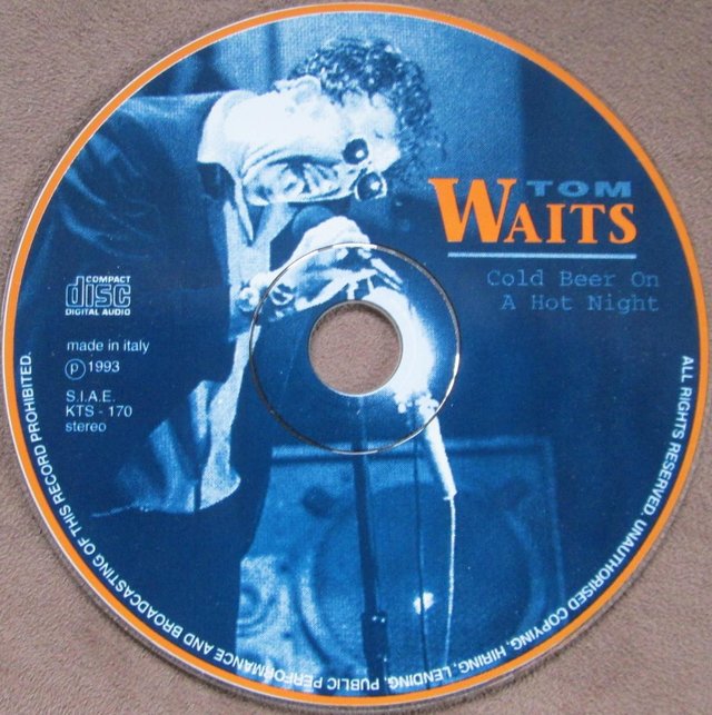 Image 3 of Tom Waits - Cold Beer On A Hot Night (Incl P&P)