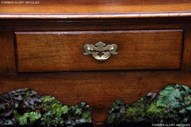 Image 56 of TITCHMARSH AND GOODWIN OAK DRESSER BASE SIDEBOARD HALL TABLE