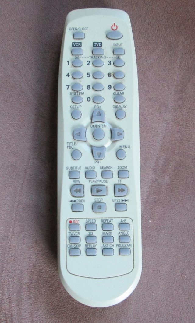 Preview of the first image of TV Remote Tevion TVHS4 (incl UK P&P).