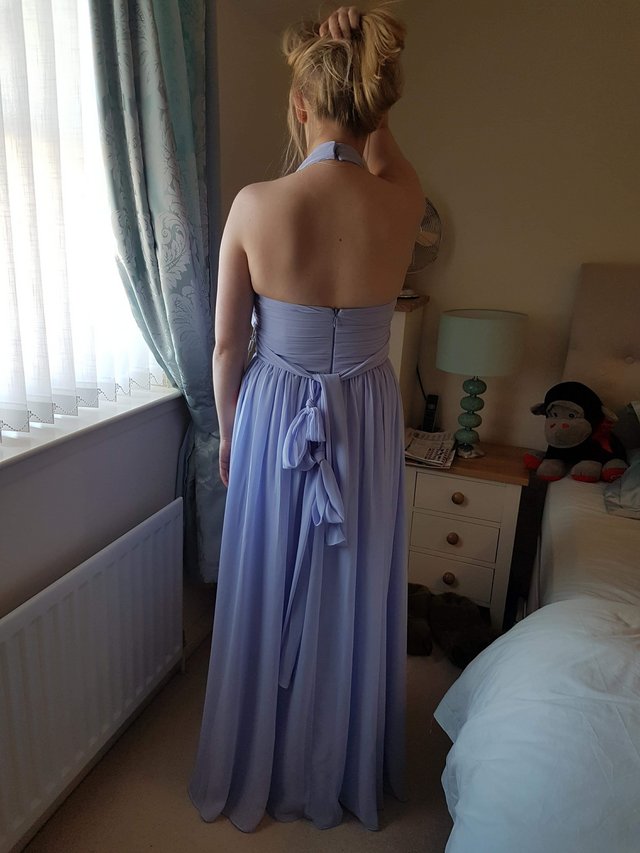 Image 2 of Bridesmaid Dress x2 Size 14 - Lavender