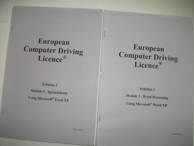 Image 2 of EUROPEAN COMPUTER DRIVING LICENCE