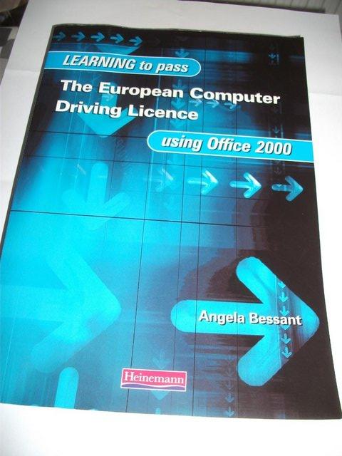 Preview of the first image of EUROPEAN COMPUTER DRIVING LICENCE.