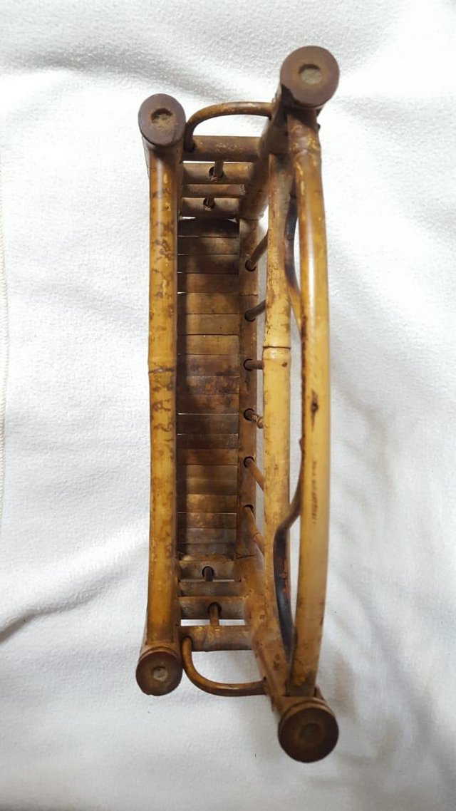 Image 3 of Vintage Bamboo Letter Rack