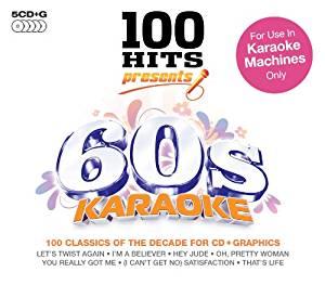 Preview of the first image of 100 Hits 60's Karaoke 5 CD set (Incl P&P).