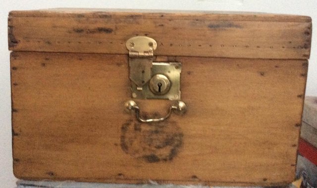 Image 2 of Attractive Wooden chest for memorabilia