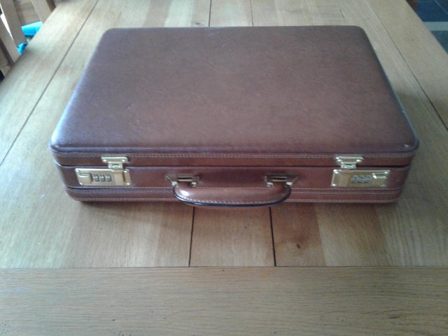 Image 2 of Leather attache/briefcase