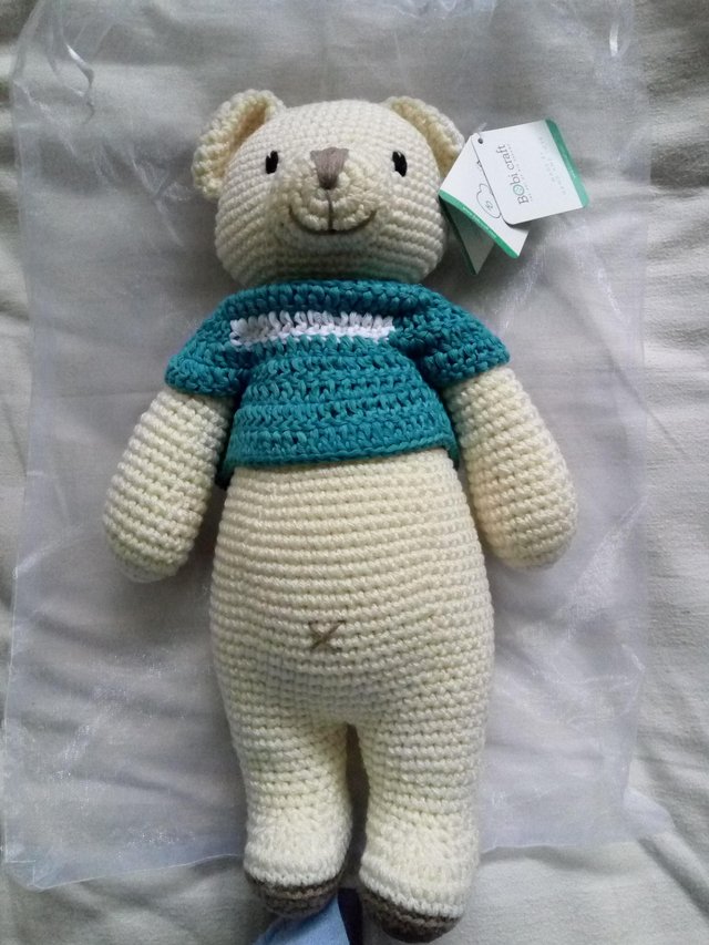Preview of the first image of Brand New Crochet/knitted Bear.