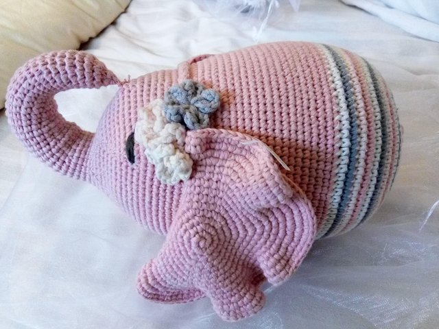 Image 2 of Brand new Crochet/knitted Elephant