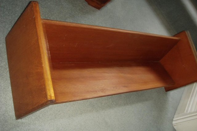 Image 2 of SOLID WOOD BOOK CASE SHELF - JUST THE RIGHT SIZE