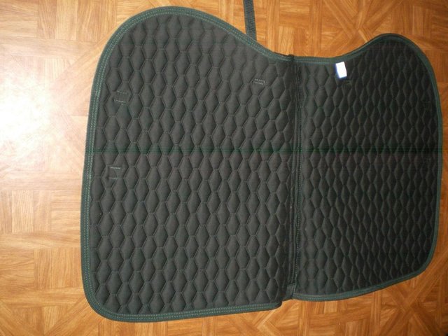 Image 2 of BRAND NEW Full size green saddlecloth