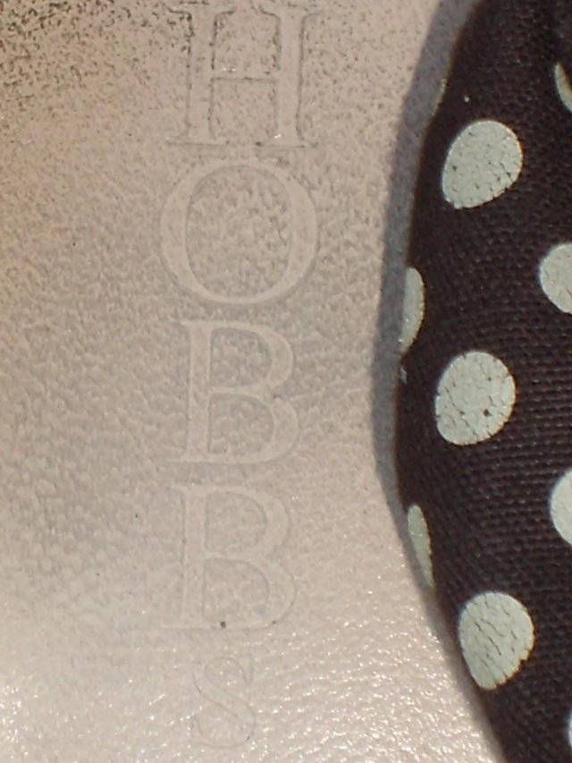 Image 5 of HOBBS Brown Spotty Espadrille Shoes – Size 5/38
