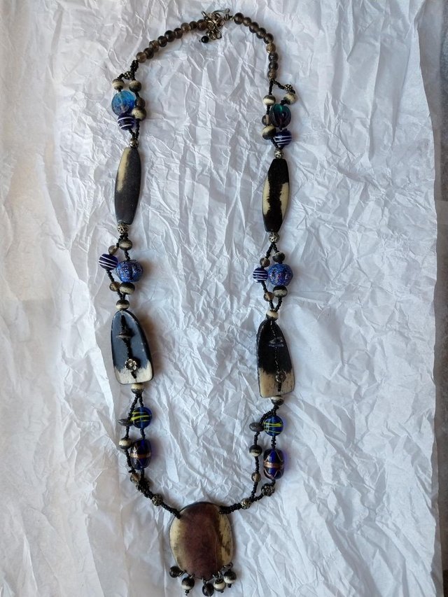 Preview of the first image of Handcrafted African necklace.