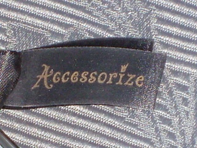 Image 7 of ACCESSORIZE Black Satin Bow Handbag/Clutch