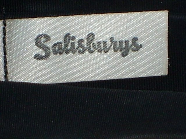 Image 6 of Vintage SALISBURYS Black Wrist Bag/Purse
