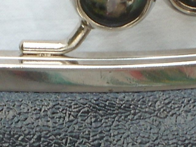 Image 6 of ACCESSORIZE Black Ball Snap Top Handbag/Clutch