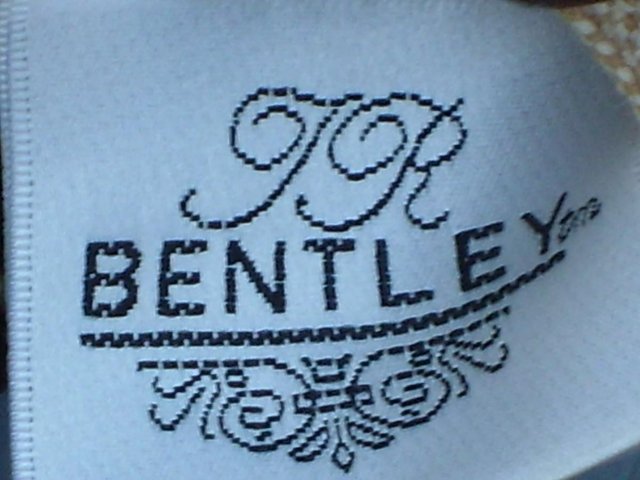 Image 4 of T R BENTLEY Cream & Brown Grab Bag NEW!