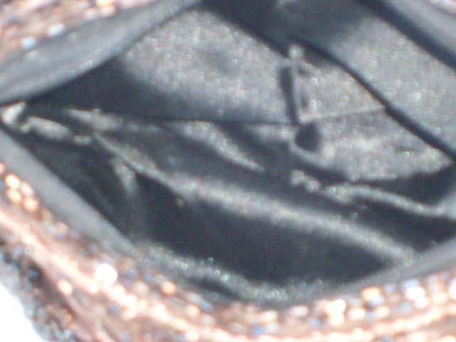 Image 5 of Bronze & Brown Beaded Shoulder Bag