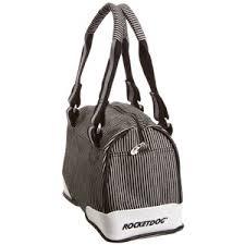 Image 4 of Rocket Dog Stripe Daisy Bowling Bag Handbag–NEW +TAG