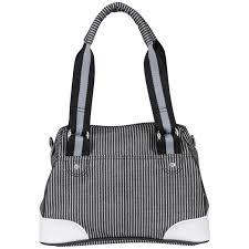 Image 5 of Rocket Dog Stripe Daisy Bowling Bag Handbag–NEW +TAG