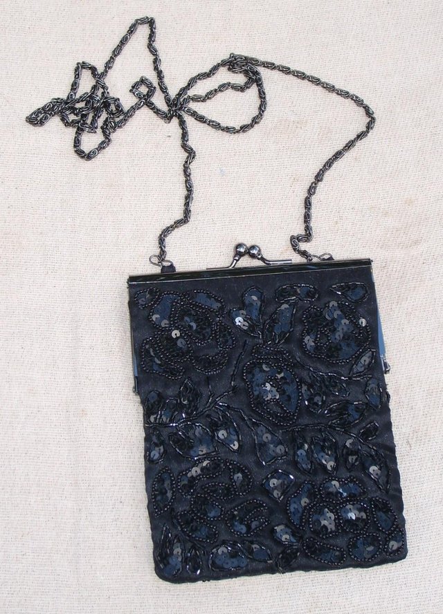 Image 5 of NEW! Principles - Small Black Sparkle Shoulder Handbag