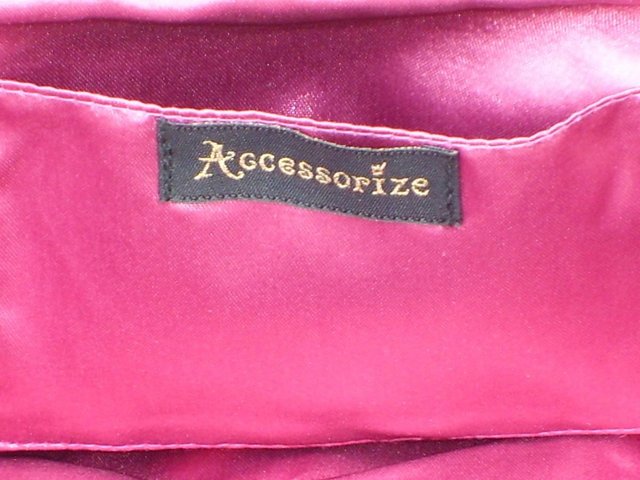Image 4 of ACCESSORIZE Gold/Pink Flower Clutch Bag – NEW!