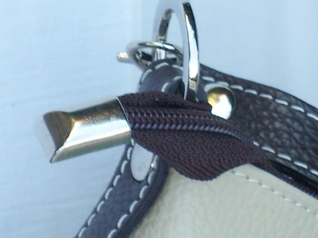 Image 6 of VERA PELLE HEBELLA Leather Shoulder Bag NEW