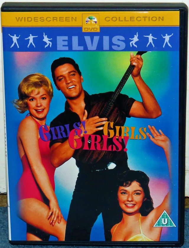 Preview of the first image of ELVIS PRESLEY GIRLS GIRLS GIRLS DVD.