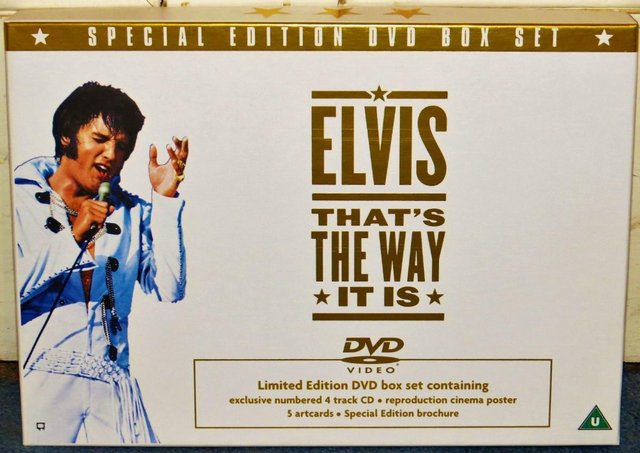 Preview of the first image of ELVIS PRESLEY THATS THE WAY IT IS BOX SET.