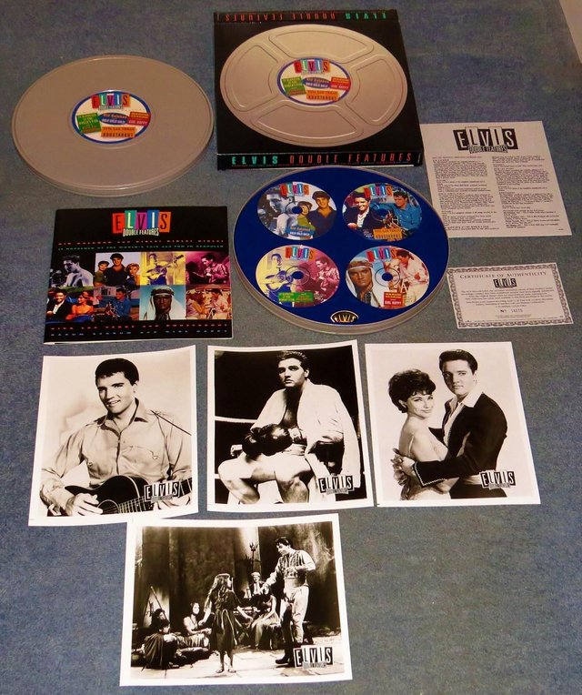 Image 3 of ELVIS PRESLEY DOUBLE FEATURES CDS FILM CANISTER