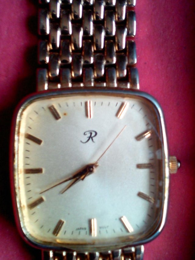 Preview of the first image of gold braclet Watch in vg.c Hardly used.