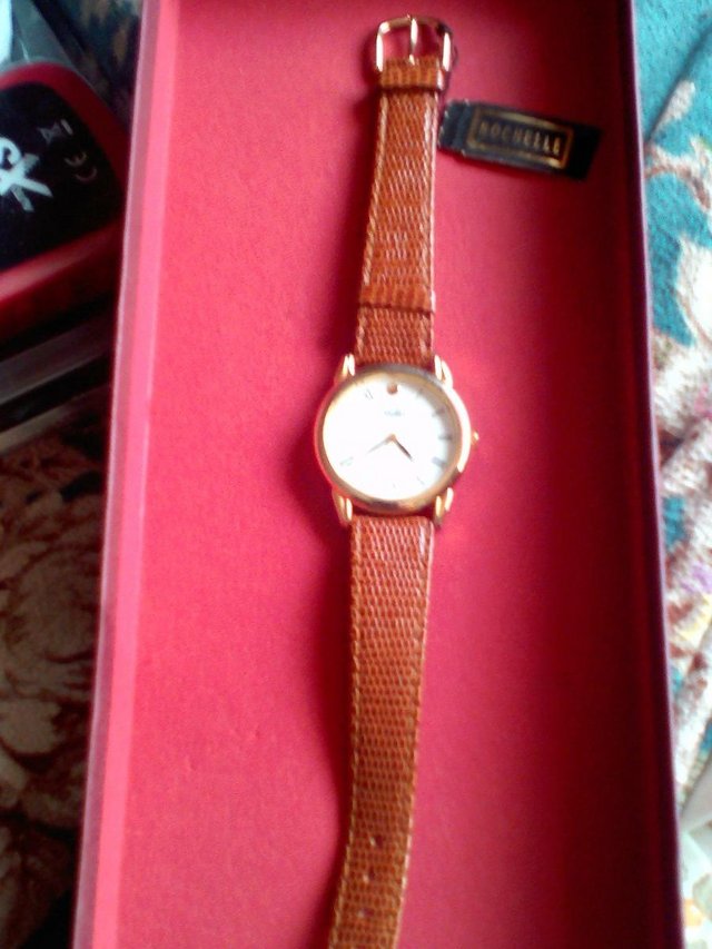 Preview of the first image of Brand New Mens Watch Reflex with Leather Strap.