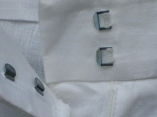 Image 5 of M&S Autograph White Linen Trousers - Size 16L - NEW